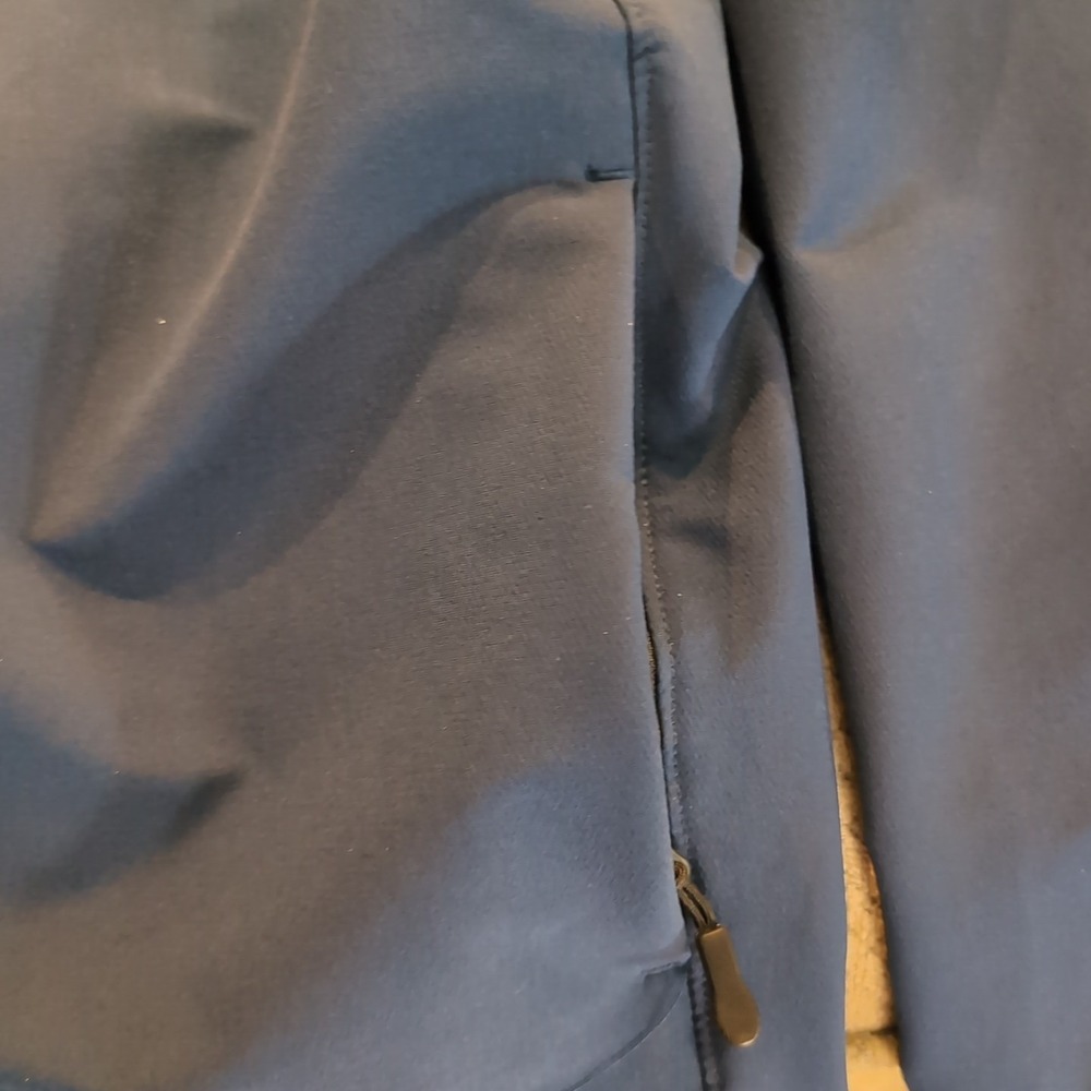 32 Degrees Heat Men's Size L Long Sleeve Navy Blue Pockets In & Out Plus One Zip - Picture 5 of 9